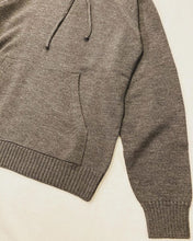 画像をギャラリービューアに読み込む, 【ニットパーカー】D7M220 Drumhr ドルモア メリノウール 8ゲージ プルオーバー チャコールグレー