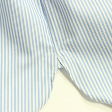 画像をギャラリービューアに読み込む, 【シャツ】 サンプル 日本製 ブルー ロンドン ストライプ 43-88