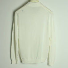 画像をギャラリービューアに読み込む, 【ニットポロ】Drumhr ドルモア 長袖 ホワイト