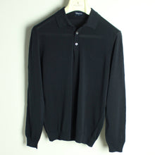 画像をギャラリービューアに読み込む, 【ニットポロ】Drumhr ドルモア 長袖 チャコール