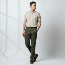 Load image into Gallery viewer, [Knit polo] Drumhr short sleeve white　
