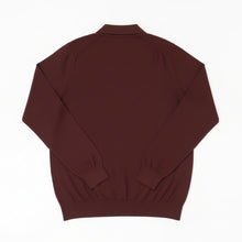 Load image into Gallery viewer, [Knit polo] Drumhr long sleeves charcoal　
