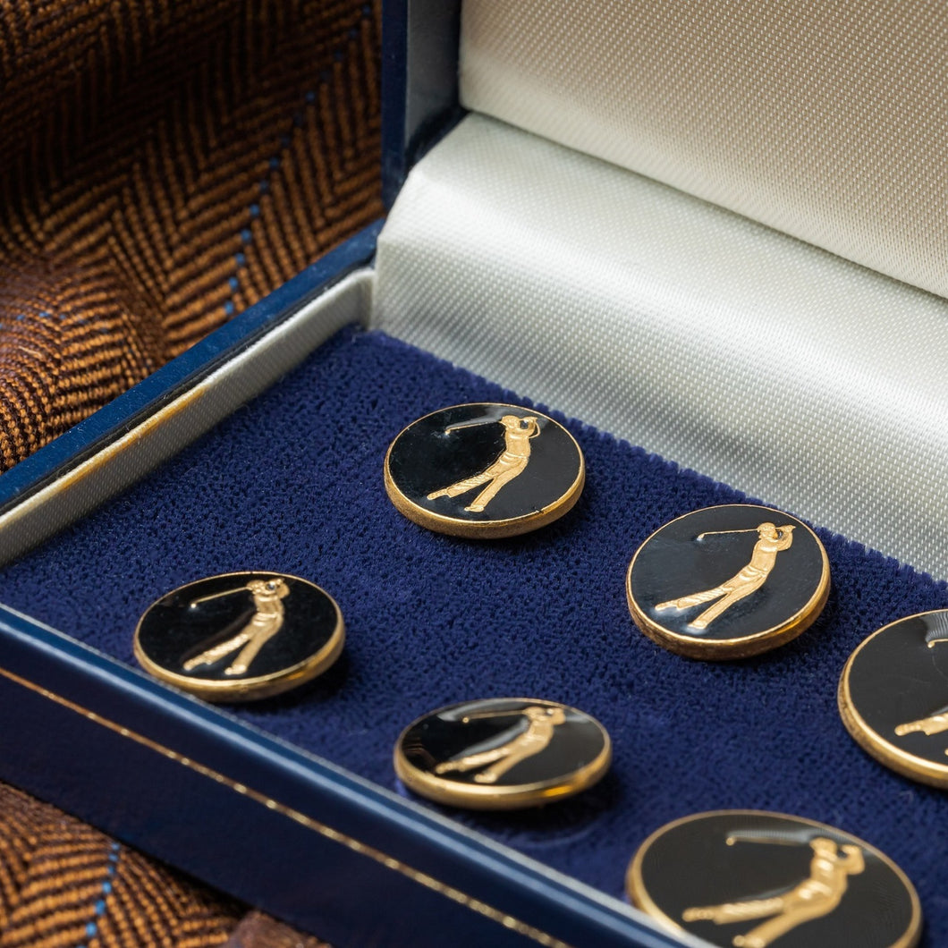 [Metal button] For Holland & Sherry blazers and jackets