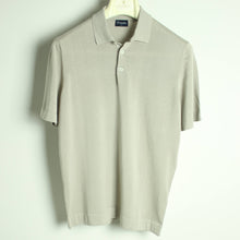 Load image into Gallery viewer, [Knit polo] Drumhr short sleeve gray　

