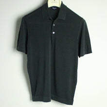 Load image into Gallery viewer, [Knit polo] Drumhr short sleeve charcoal　
