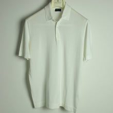 Load image into Gallery viewer, [Knit polo] Drumhr short sleeve white　
