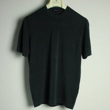 Load image into Gallery viewer, [Knit crew neck] Drumhr charcoal short sleeve
